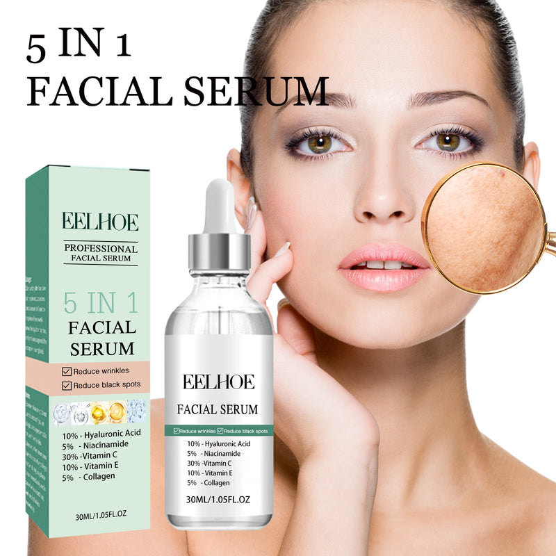 5 In 1 Facial Firming Serum, Lighten Wrinkles And Firming Face Anti-Wrinkle Serum