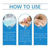 Body Bath Salt, Gentle Clean Horny Bath Moisturize Skin And Rejuvenate Body Bath Salt