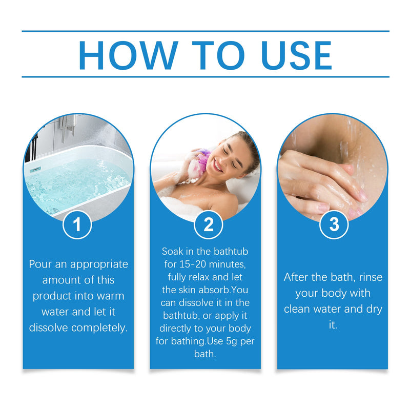 OceAura Epsom Salt Body Bath Salt - Gentle Cleansing Rejuvenating Bath Soak