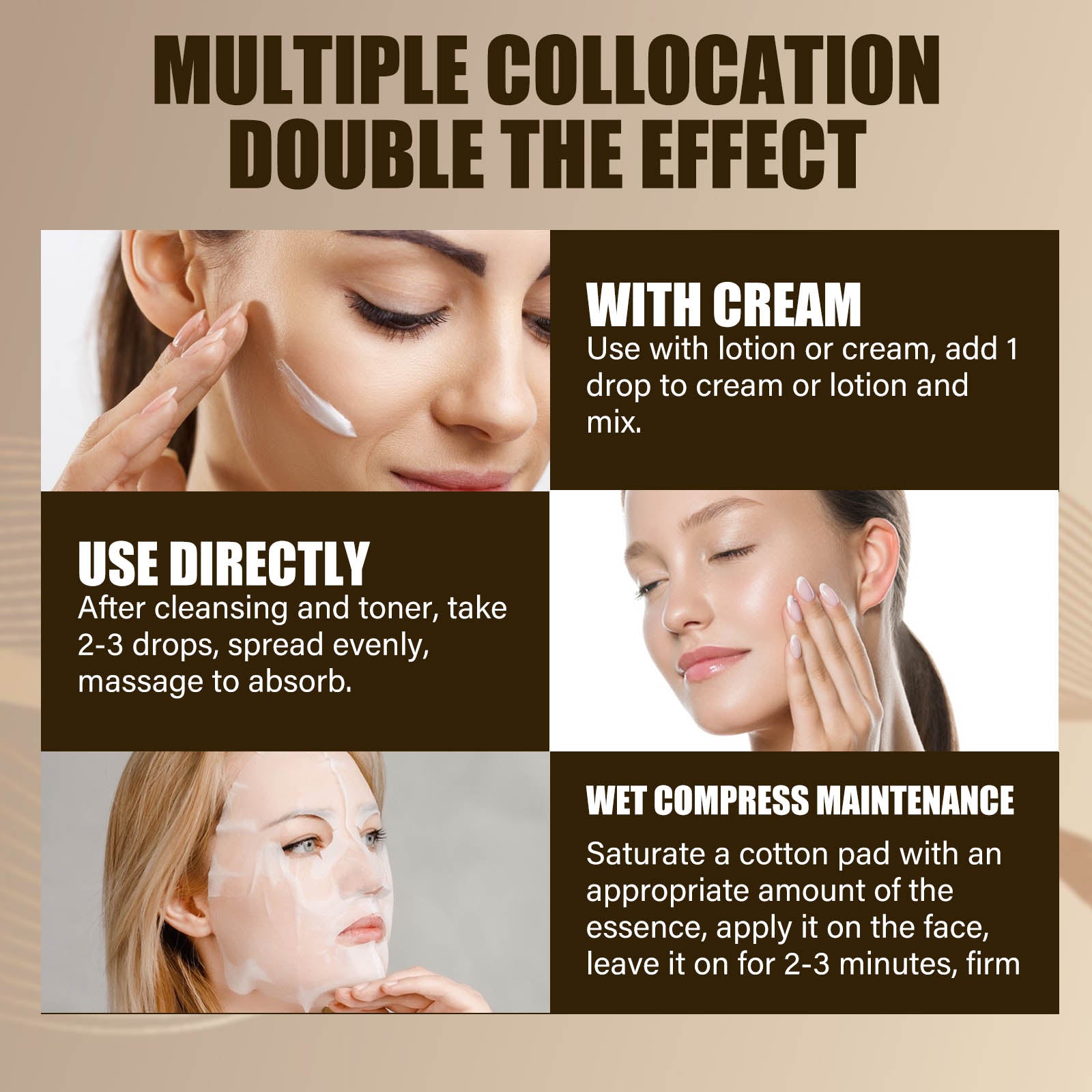 EELHOE Lactosyl Acid Pore Narrowing Essence Skin Elastic Delicate Cleansing Blackhead Skin Care Essence