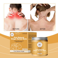 Ouhoe Ginger Herbal Joint Care Cream, Relieve Knee Joint Muscle Soreness Body Massage Cream