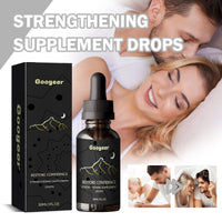 Googeer Strengthening Supplement Drops, To Alleviate Fatigue Relax Strong Vitality Enhance Male Energy