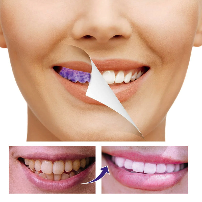OUHOE Teeth Whitening Mousse Toothpaste, Mouth Cleaning Remove Dirt Yellow Teeth Care Fresh Breath Whitening Teeth Toothpaste