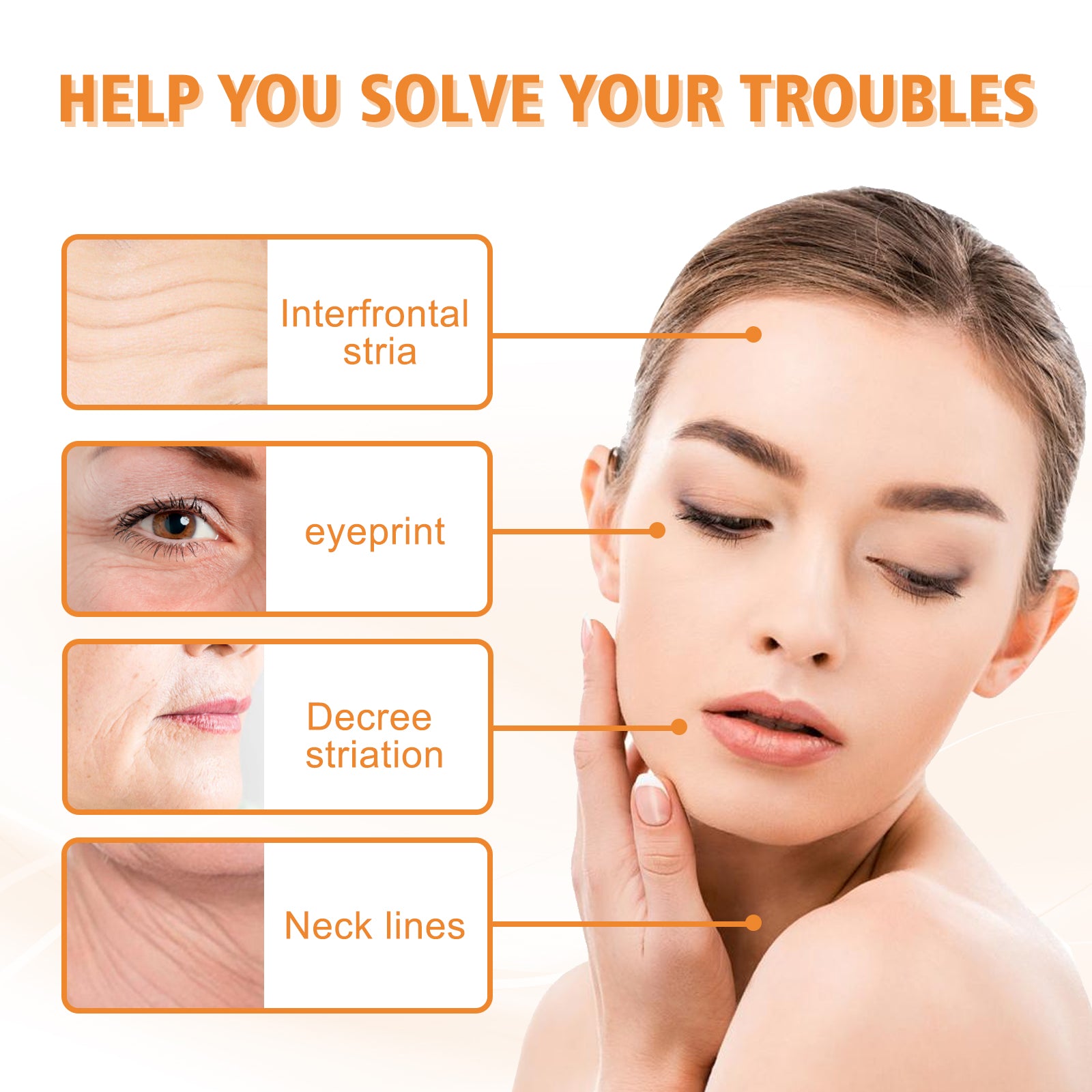 Collagen Eye Mask Spray Set Anti-Wrinkle And Anti-Aging Collagen Hydrating