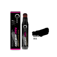Disposable Plant Hair Stick, Hair Without Damage Repair Color Black Brown Quick White Hair Cover Stick
