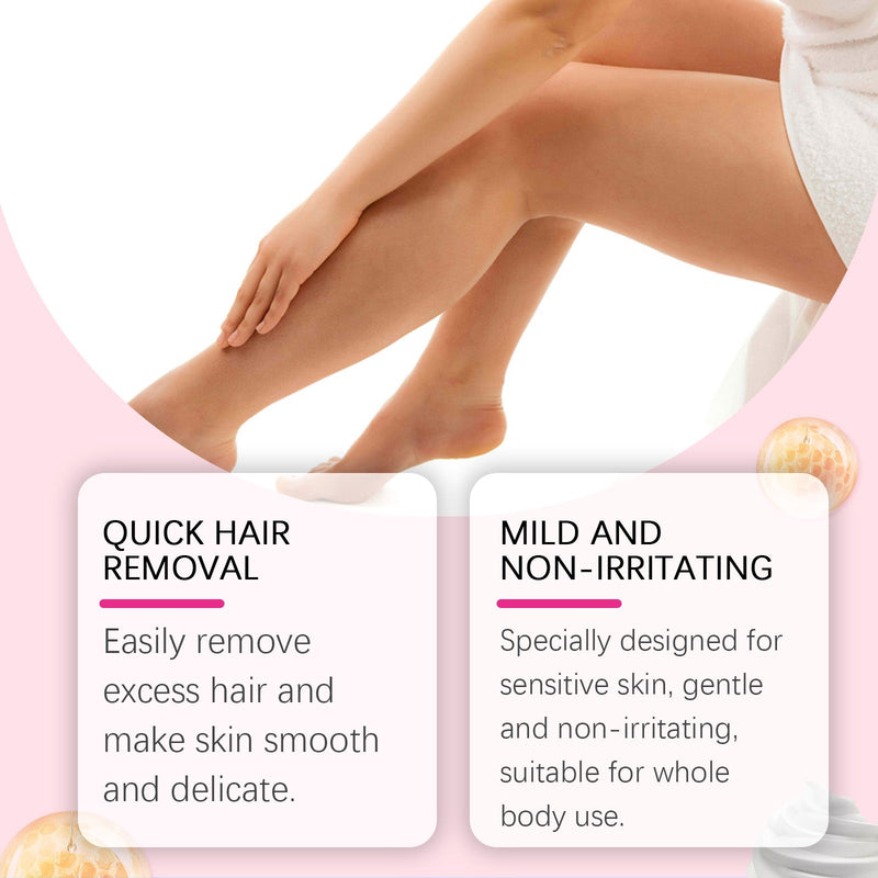 Gentle Depilatory Mousse Gentle Depilatory Body Hair Removal Refreshing Silky Skin Care Foam Mousse