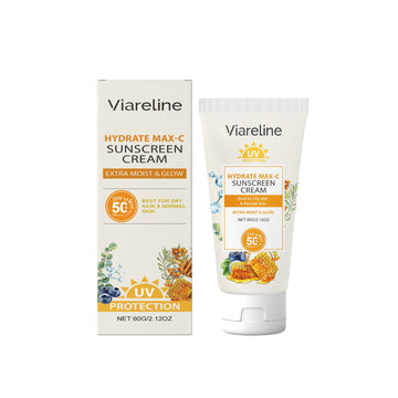 Viareline Hydrating Protective Cream Hydrating Light, Non-Greasy, Mild, Moisturizing, Moisturizing And Uv Insulating