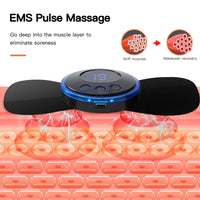 Microcurrent Neck Massager Mini Massager Cervical Spine Massager Shoulder and Neck Massager Portable Massage Patch
