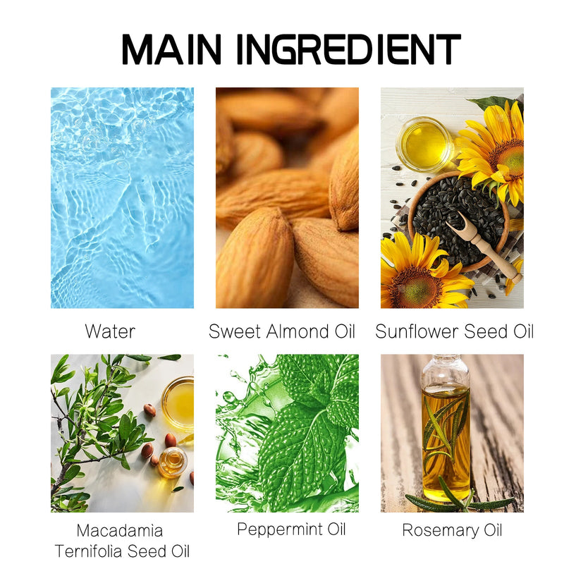 Rosemary Hair Mask Deeply Nourishes And Softens Hair, Repair Dry Hair And Fluff Hair Treatment Hair Mask
