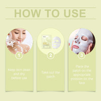 Hoygi Nicotinic Acid Vitamin C Whitening Mask (Bag) Facial Moisturizing, Hydrating, Tender, Anti-Wrinkle, Repairing And Brightening Skin Care Mask
