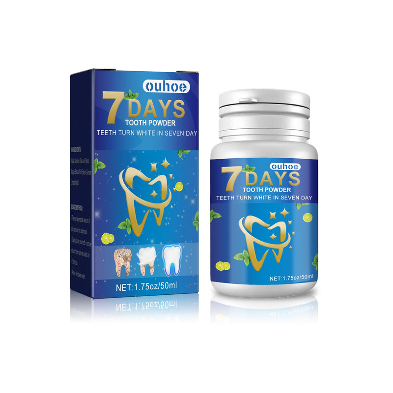 Teeth Whitening Cleaning Powder, Beauty Teeth Stain Removal Fresh Mouth Teeth Cleaning Powder