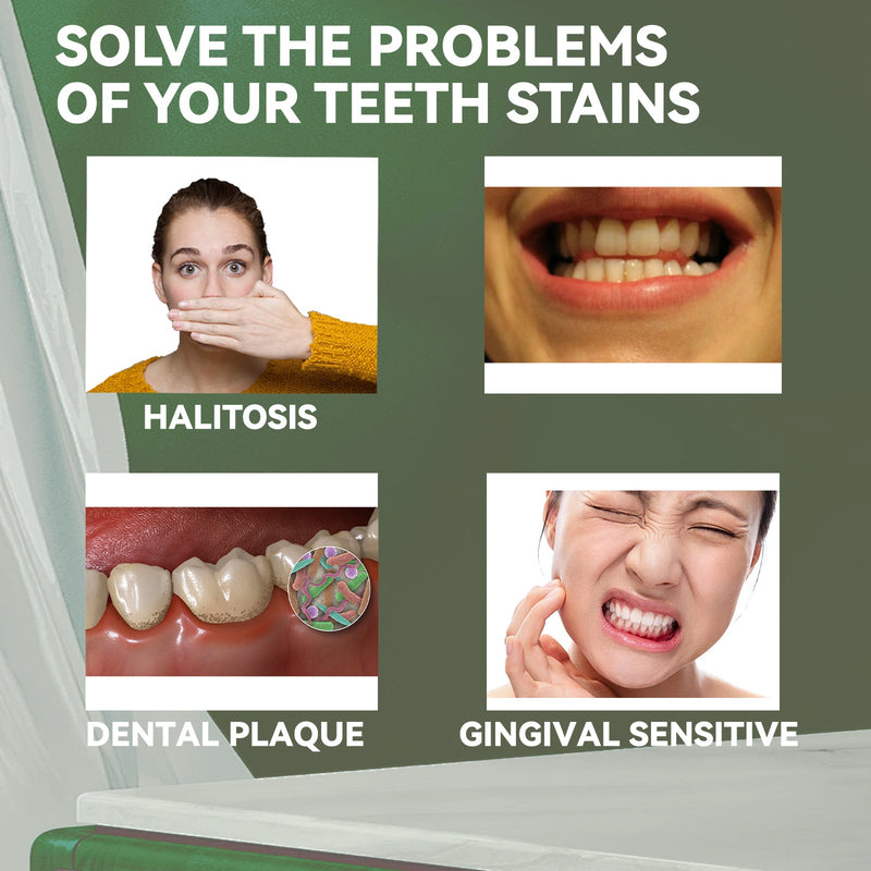 Enzyme Brightening And Balancing Toothpaste, Deep Clean Teeth Yellow Stains Repair Teeth Whitening Fresh Breath