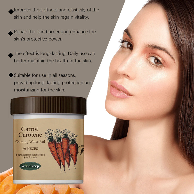 WoodSleep Carotene Skin Care Tablet Facial Repair Skin Refreshing, Not Tight And Gently Clean Pores