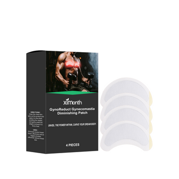 Ximonth Men's Chest Care Patch, Gentle Nourishing Lift Men's Chest Massage Firming Elasticity