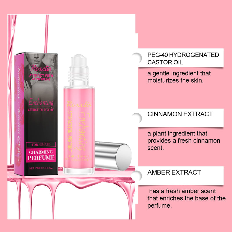 Roxelis Enchanting Attraction Perfume, A Natural And Refreshing Fragrance That Exudes A Unique Charm In Daily Life And Is A Niche Perfume That Lingers On The Go