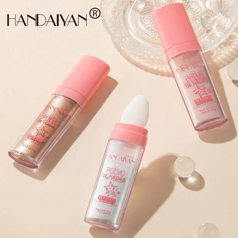 Highlighting Pat Powder Full Body Highlighting Natural Three-Dimensional Repair Blush Makeup