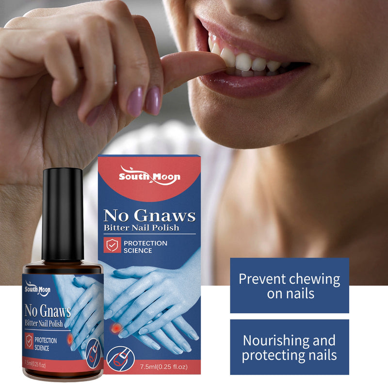 South Moon Bitter Nail Polish Liquid, Prevent Children From Biting Nails By Sucking Thumb Moisturizing Bitter Nail Oil