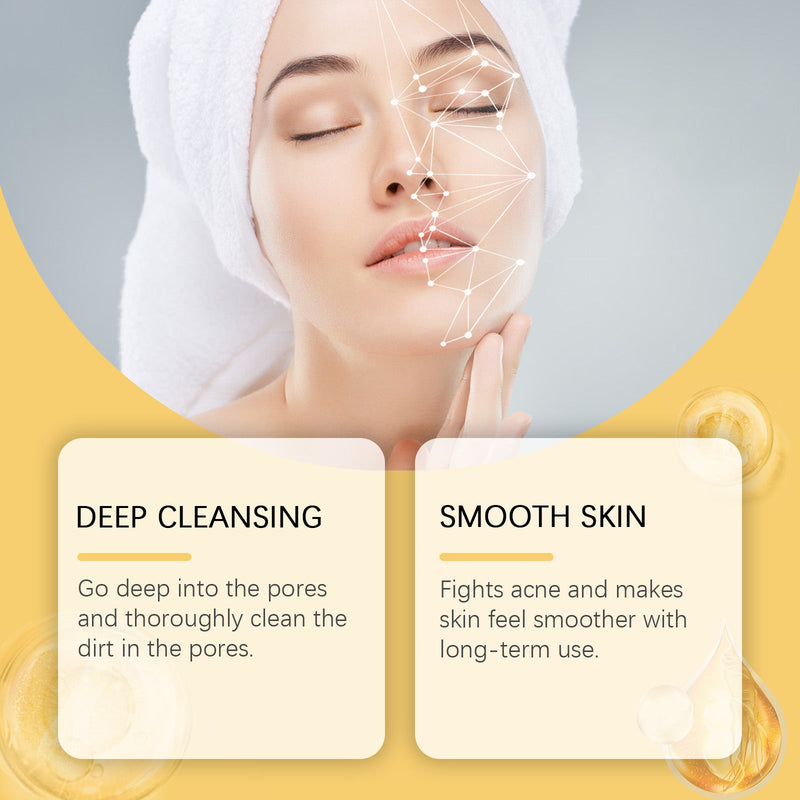 Ouhoe Cleansing Turmeric Oil Gently Cleanses And Moisturizes Facial Skin, Brightening And Whitening Skin With A Refreshing Cleansing Oil