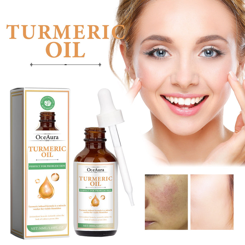 Turmeric Oil, Reduce Wrinkles Acne Silent Dark Moist Brightens The Firming Skin