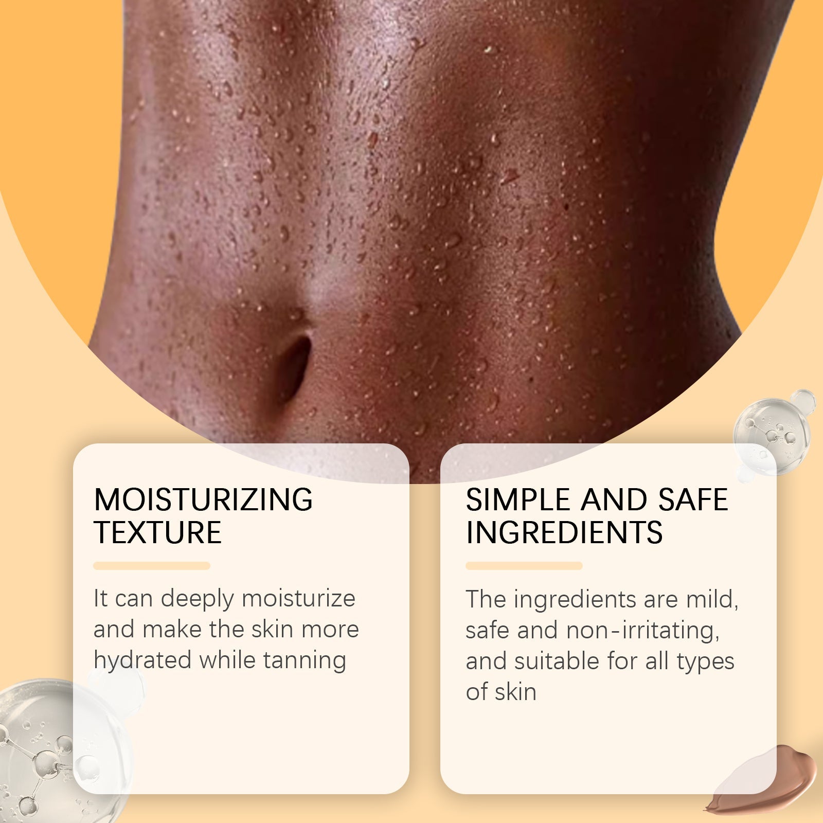 West Month Anti-Tanning Cream, Beach Anti-Tanning Cream For Tanning And Tan Skin Care Cream