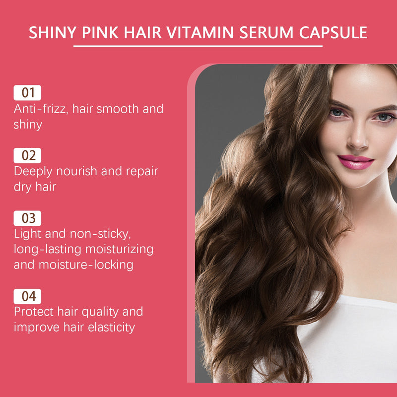 Hair Essential Oil Care Capsules Relieve Dry Hair, Frizzy Split Ends, Soft And Smooth Care Essential Oil For Hair Care
