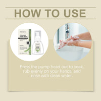Foaming Hand Sanitizer (Lemon Flavor) Gentle Cleansing, Soothing Decontamination, Moisturizing Care Hand Cleansing Foam