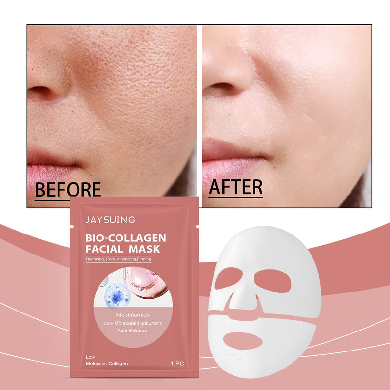 Collagen Firming Mask Improves Skin Elasticity And Moisturizes Fine Lines And Wrinkles