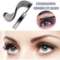 EELHOE Curl Your Mascara, Eyelashes Black Beautiful Natural Thick Sweat-Proof, Not Smudgy, Not Makeup Off Slim Long
