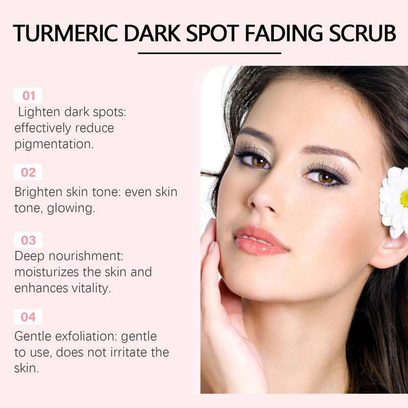 Turmeric Scrub For Deep Body Cleansing Gentle Exfoliating Moisturizing Moisturizing Skin Cleansing Care