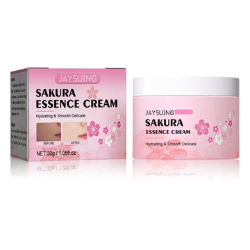 Jayswing Cherry Essence Face Cream, Moisturizing Brightening Beautifying Skin Improving Dullness Face Cream
