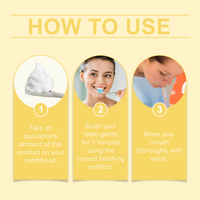 Tooth Cleaning Mousse Toothpaste Protects Tooth Enamel Daily Tooth Cleaning Yellow Tooth Dirt Toothpaste