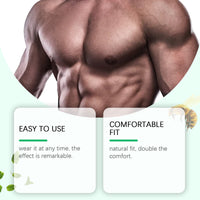 Ximonth Men's Chest Care Patch, Gentle Nourishing Lift Men's Chest Massage Firming Elasticity