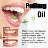 Puling Oil, Clean Mouth Odor Tartar Very Well Protect Teeth And Fresh Breath