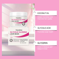 Viareline Glossy Moisturizing Hair Mask Hydrating Moisturizing And Smooth Smoothing Treatment Hair Mask For Dry And Irritated Hair