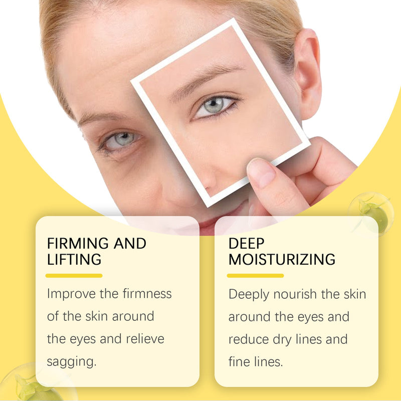 OUHOE Eye Essence Firming Eye Essence Moisturizing And Moisturizing Daily Massage Treatment For The Skin Around The Eyes