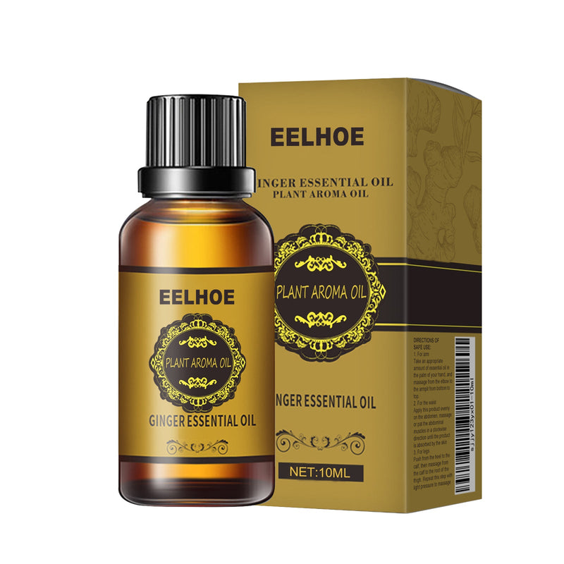 Ginger Essential Oil Tightens Skin, Highlights Body, Gently Moisturizes And Nourishes Daily Body Massage Essential Oil