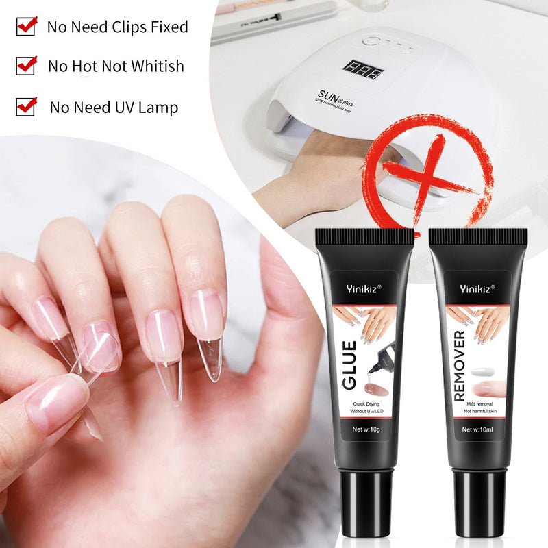 Transparent nail art reinforcement, wearing nail art, diamond adhesive, special for nail art