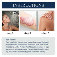 South Moon Psoriasis Relief Spray, Relieve Skin, Hands And Feet Redness Peeling Itch Repair External Care