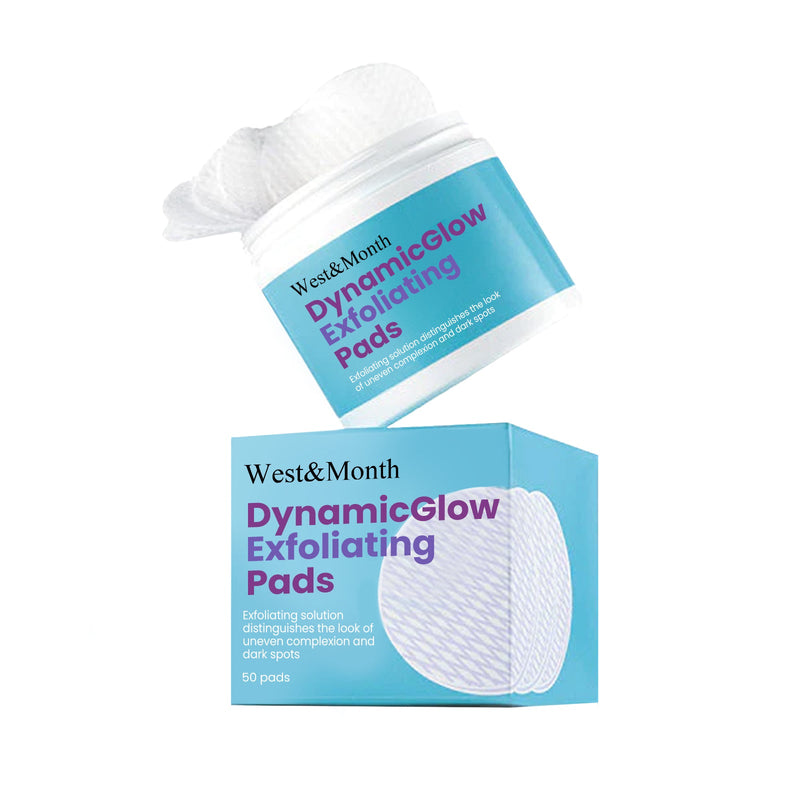 West&Month Exfoliating Pads - Clean Dead Skin, Brightening Skin Care