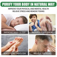 Natural Herbal Foot Patch Dehumidifying Foot Massage, Relieve Body Pressure, Relax Body And Mind Conditioning And Help Sleep Foot Patch