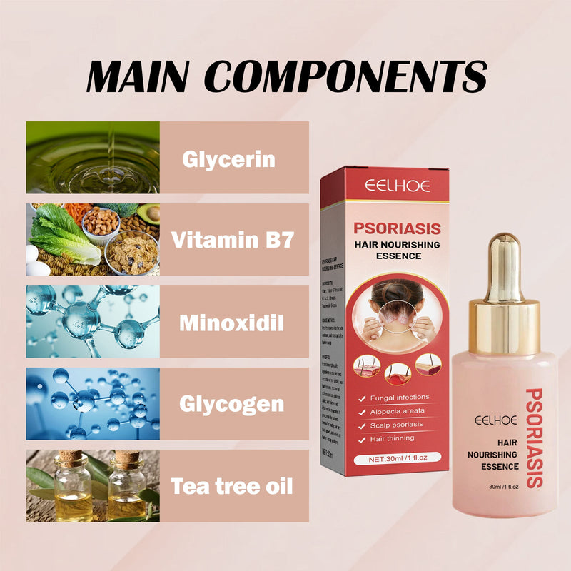 Moss Hair Nourishing Essence, Deep Cleaning Scalp, Anti-Dandruff And Itchy Refreshing Hair Care Solution