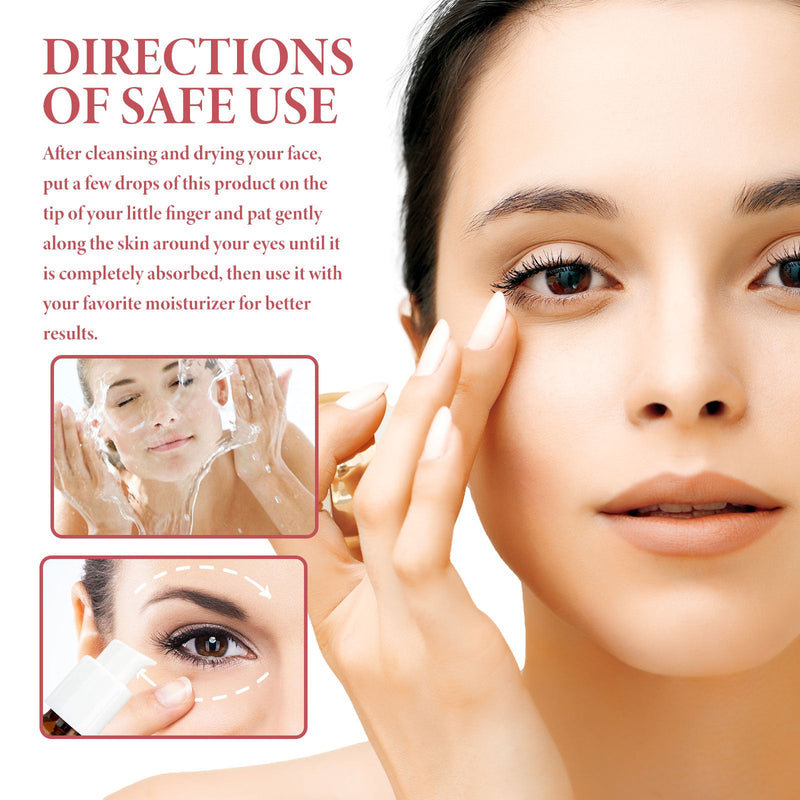 Dark Circle Serum, Wrinkles Pouch Filling Water Moist Firming Eye Week Skin Essence