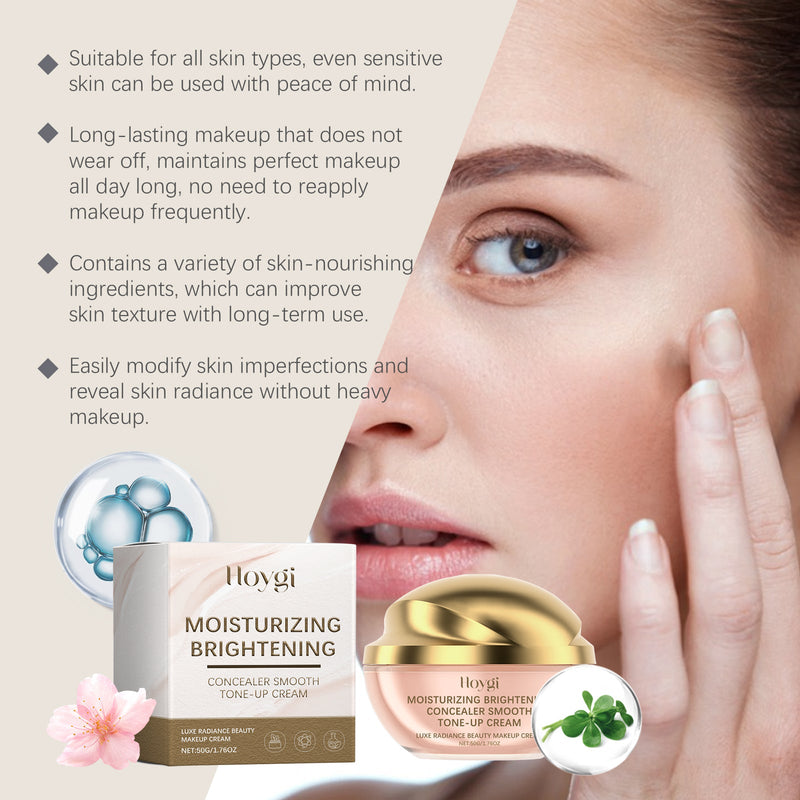 Moisturizing Concealer Cream To Cover Blemishes Lazy Refresh Moisturizing Hydrating Nude Brightening Foundation
