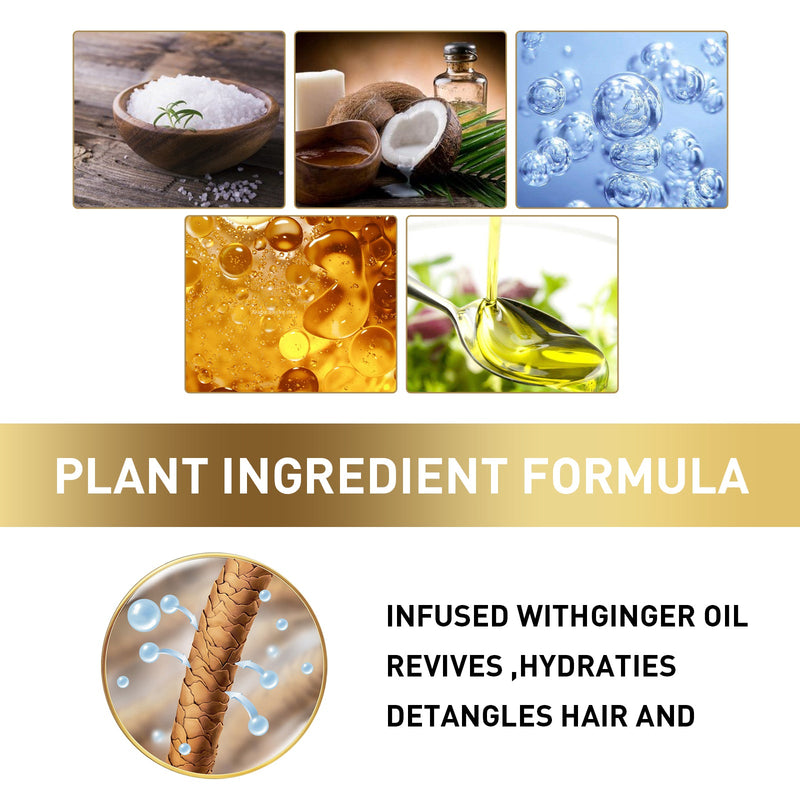 Hair Regrowth Exfoliate Scrub, Clean Dandruff Refreshing Soft Moist Hair, Hair Scrub