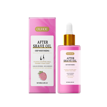 OUHOE Strawberry Aftershave Essential Oil Gently Moisturizes, Softens And Careens The Skin