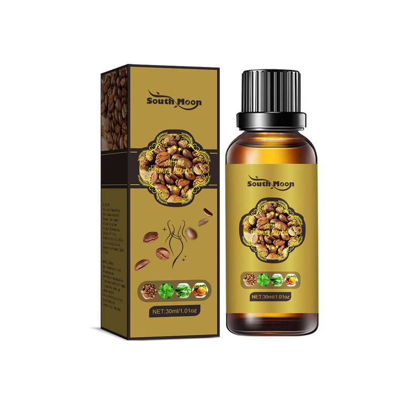 South Moon Caffeine Slimming Essential Oil, Firming And Shaping Waist Oil Lift Body Slimming Essential Oil Moisturizes Skin Massage Body Shaping