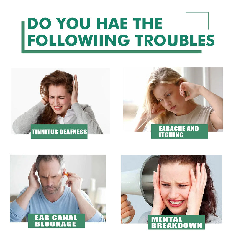 EELHOE Supports Healthy Hearing Drops, Clean Earwax To Relieve Tinnitus Back And Back Discomfort Body Care Ear Drops
