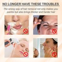 Coconut Hair Removal Cream, Mild And Non-Irritating Armpit Hair, Hands And Legs All Over The Body Pure And Refreshing Hair Removal Cream