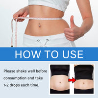 Slimming Drops, Body Tightening Arms Abdominal Fat Leg Muscle Toning Oral Drops