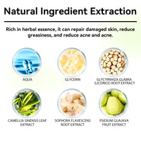 Herbal Acne Serum, Reduce Acne Pimples With A Comprehensive Moisturizing Moisturizer